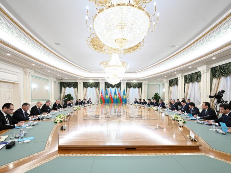Astana hosted second meeting of Azerbaijan-Kazakhstan Supreme Interstate Council