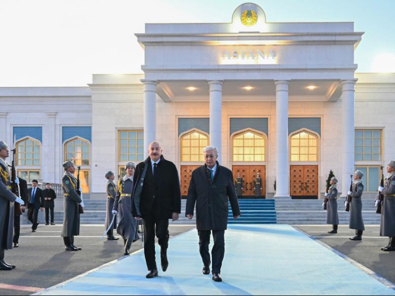 Prezident İlham Əliyevin Qazaxıstana dövlət səfəri başa çatıb