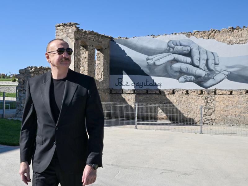 President Ilham Aliyev participated in opening of first phase of Horovlu village in Jabrayil district