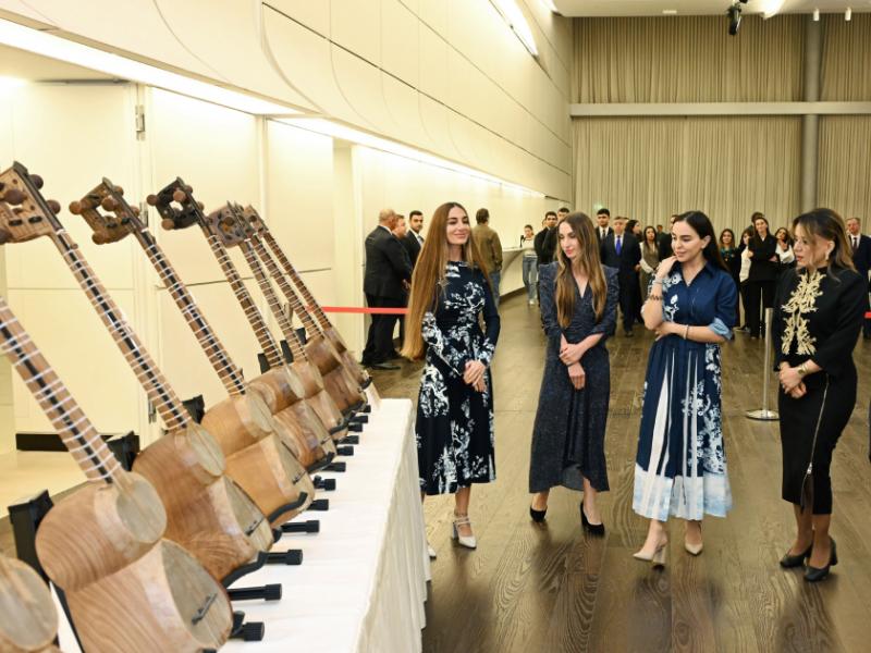 Presentation of musical instruments acquired with support from Heydar Aliyev Foundation held
