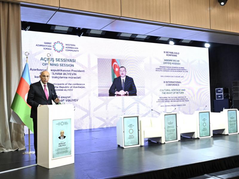 Bakıda “Mədəni irs və qayıdış hüququ” mövzusunda beynəlxalq konfrans keçirilir