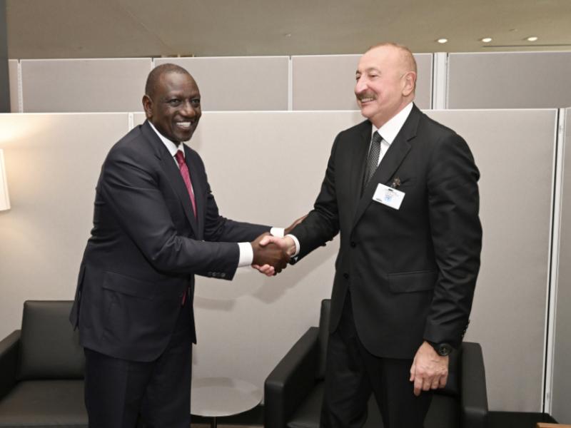 President Ilham Aliyev: Current level of Azerbaijan–Kenya relations a source of satisfaction