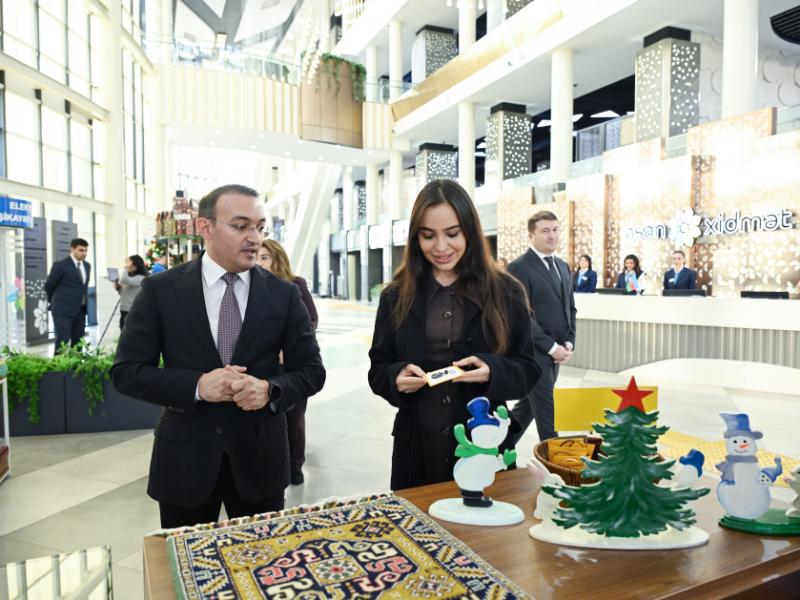 Leyla Aliyeva attends event marking 10th anniversary of “ASAN Mektub” social program