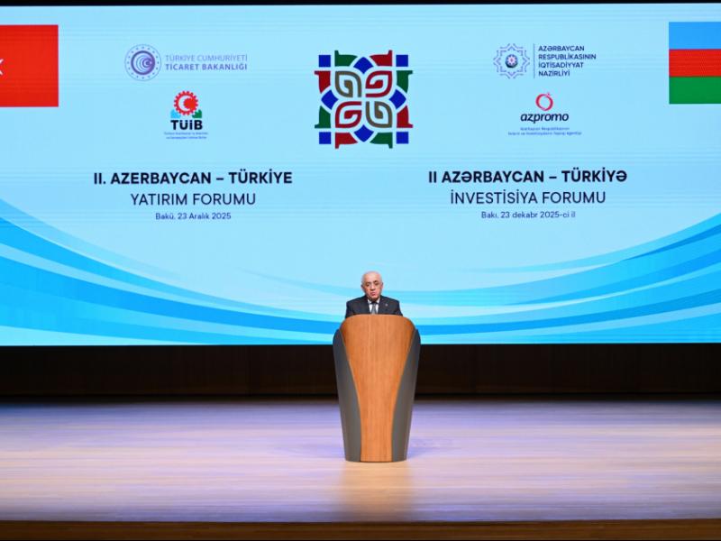 Baku hosts second Azerbaijan–Türkiye Investment Forum
