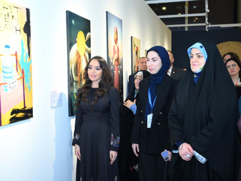 Participants of “Protecting Children in the Digital Environment: Modern Tools and International Cooperation” conference visit “My Seas, My Oceans” exhibition