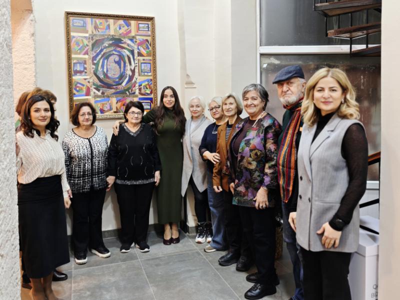 Leyla Aliyeva meets with elderly citizens at “Yasha” Center