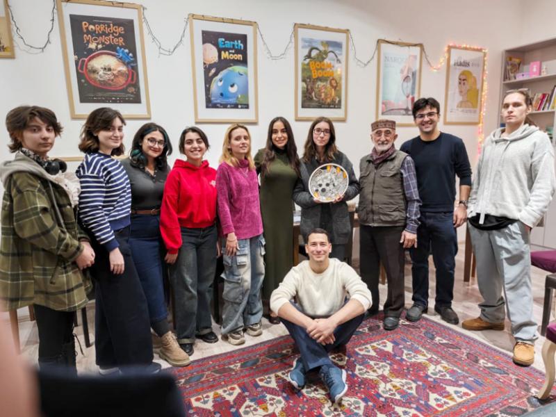 Leyla Aliyeva visits “ANIMAFILM Studio”