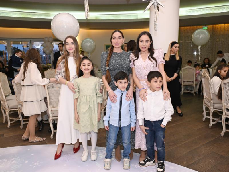 Leyla Aliyeva, Arzu Aliyeva and Alena Aliyeva join festive celebrations for children with special needs in Baku