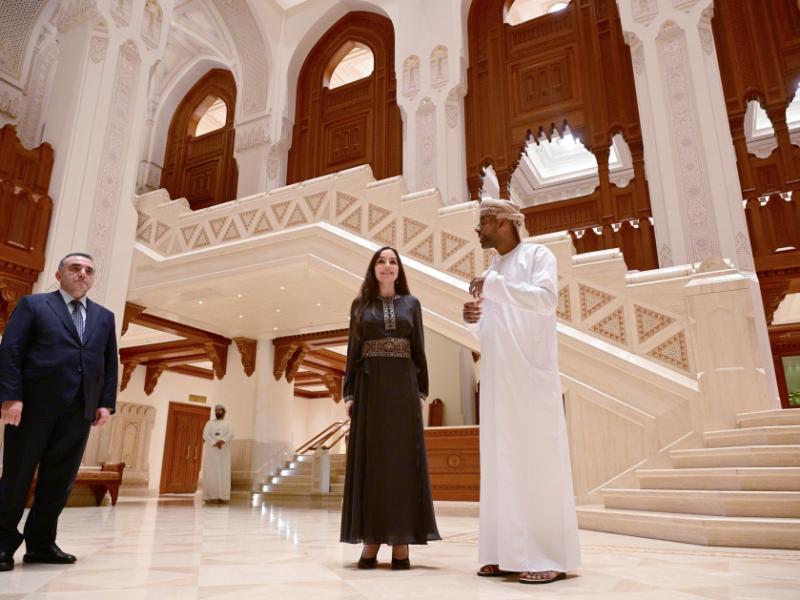 Vice-President of Heydar Aliyev Foundation Leyla Aliyeva visits Royal Opera House in Muscat
