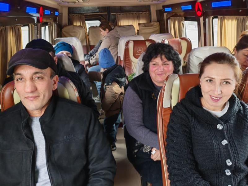 В села Ашагы Оратаг, Хейвалы, Чапар и Чылдыран Агдеринского района отправлена первая группа переселенцев