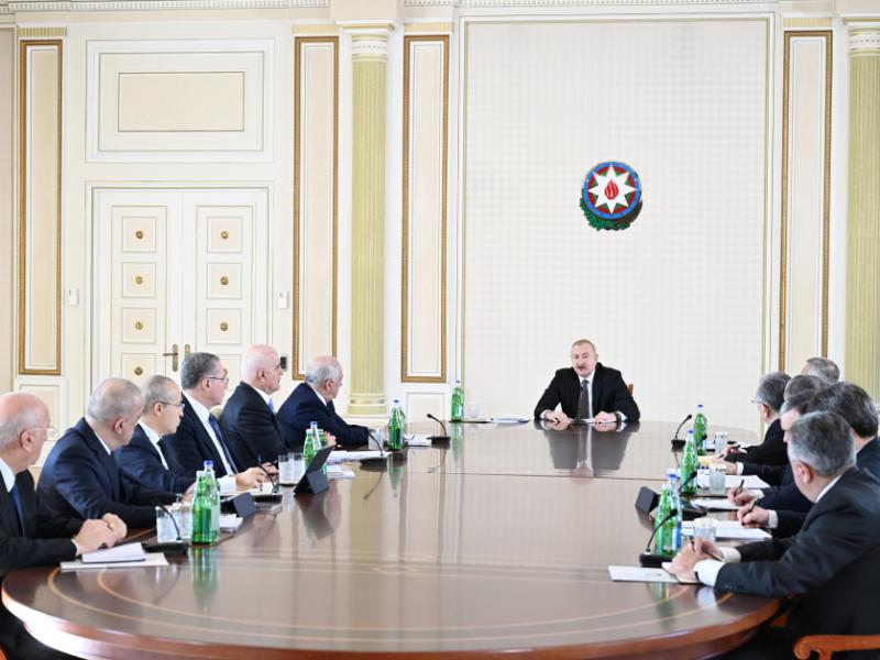 Meeting held on State Program for Improvement of Water Supply, Wastewater, And Stormwater Systems in Baku and Absheron peninsula