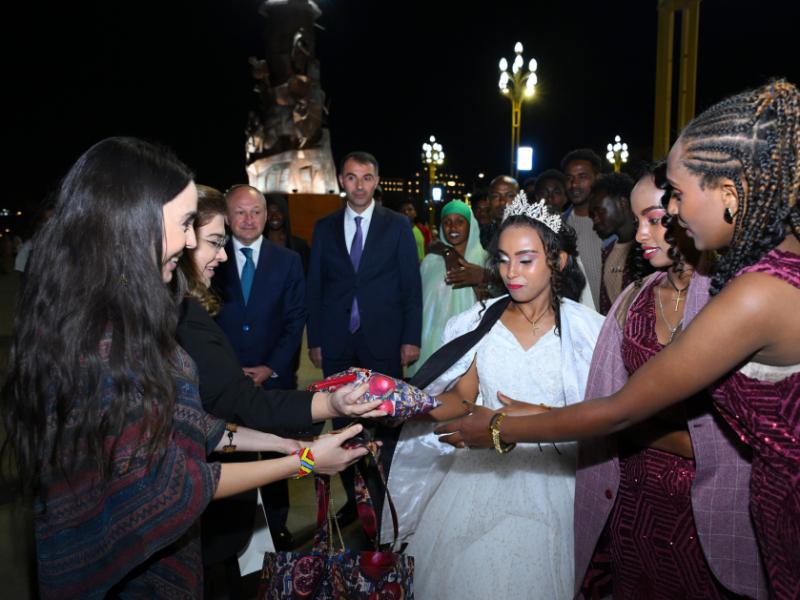 Leyla Aliyeva visits Adwa Victory Memorial Museum in Addis Ababa