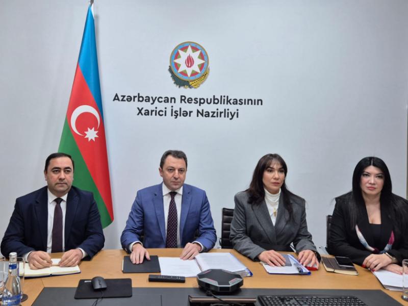 Azərbaycan-ABŞ Strateji Tərəfdaşlıq Xartiyasının hazırlanması üzrə İşçi Qrupunun növbəti iclası keçirilib