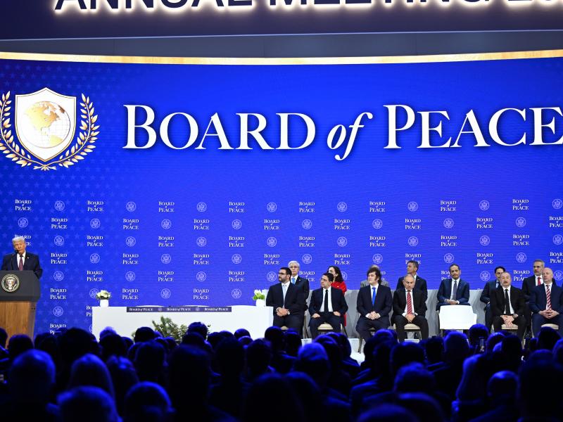 President Ilham Aliyev attended signing ceremony of Board of Peace Charter in Davos