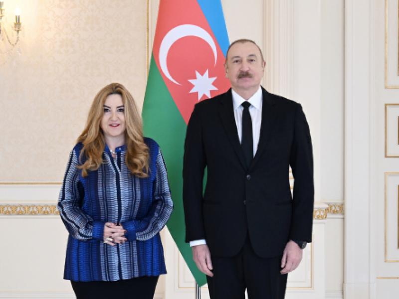 President Ilham Aliyev accepted credentials of newly appointed ambassador of Greece to Azerbaijan 