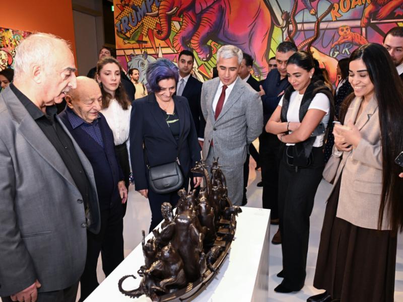 British and Australian sculptors’ “Superheroes of Wildlife” exhibition opens at Heydar Aliyev Center
