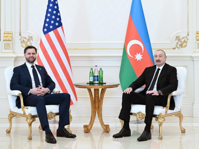 President of Azerbaijan Ilham Aliyev held limited-format meeting with U.S. Vice President