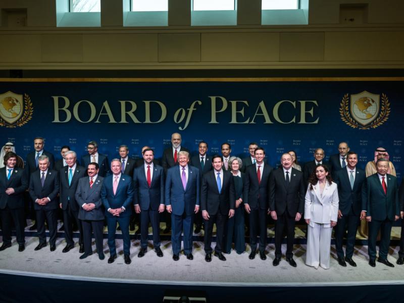 Prezident İlham Əliyev Vaşinqtonda Sülh Şurasının ilk iclasında iştirak edib