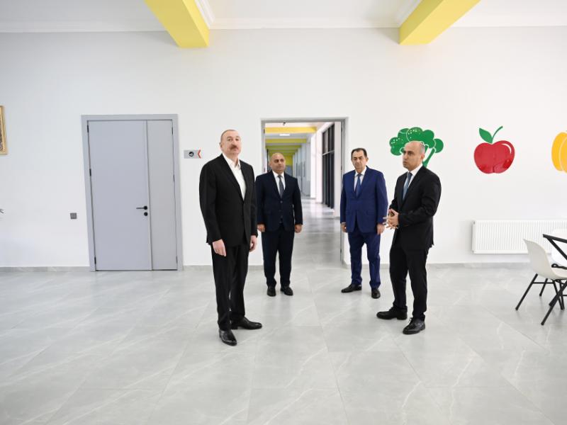 President Ilham Aliyev attended inauguration of Lankaran State Vocational Education Center