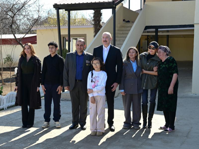 President Ilham Aliyev inspected reconstruction progress in Khojavend town