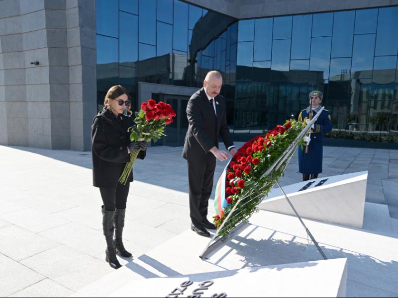 President Ilham Aliyev attended opening of Khojaly Genocide Memorial