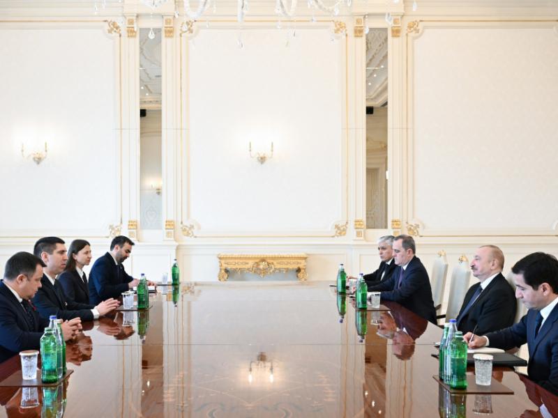 President Ilham Aliyev received Deputy Prime Minister of Moldova