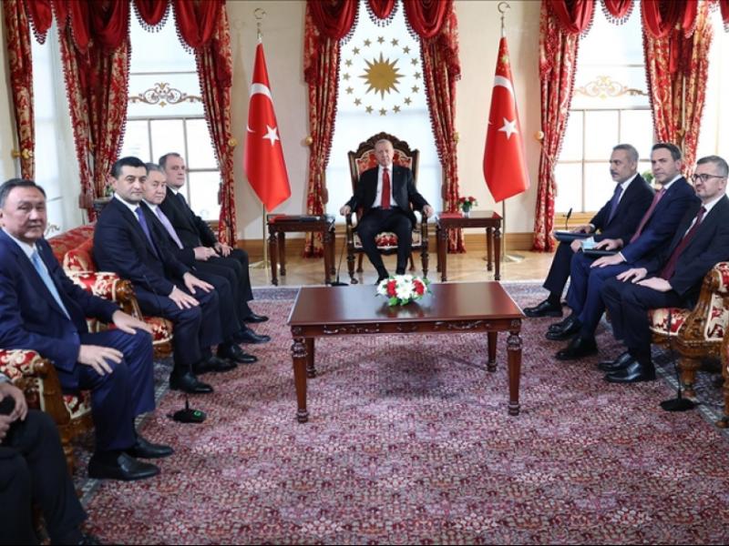 Turkish President meets with OTS countries foreign ministers