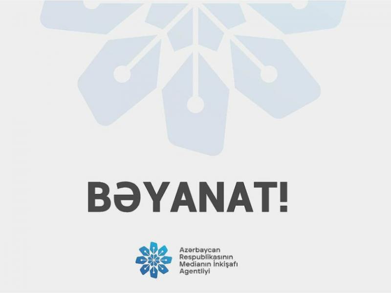Azerbaijan’s Media Development Agency: Report published by Council of Europe Platform contains biased assessments