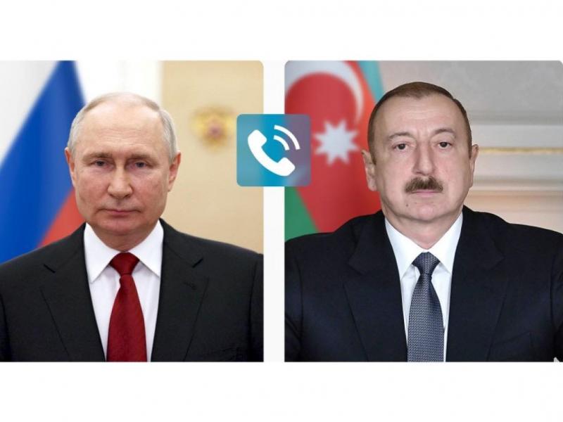 President Putin calls and expresses gratitude to President Ilham Aliyev
