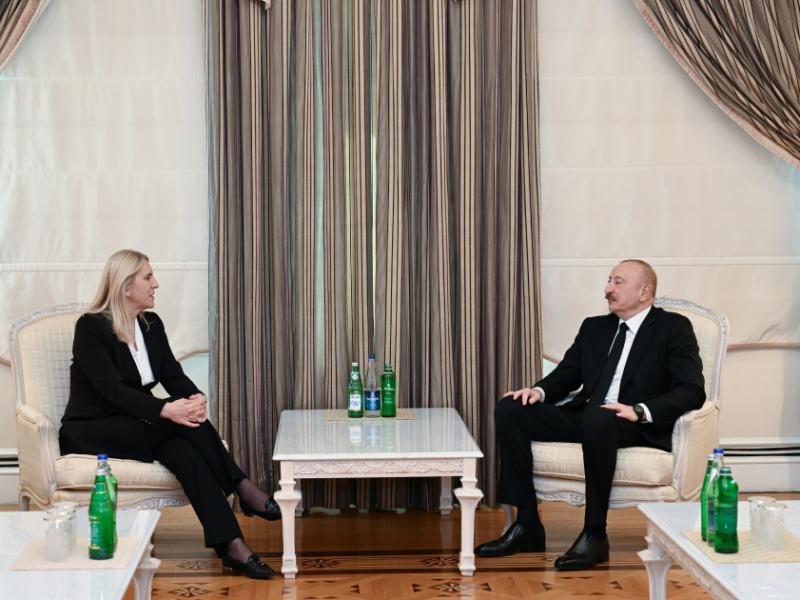 Prezident İlham Əliyev Bosniya və Herseqovina Rəyasət Heyətinin üzvü ilə görüşüb