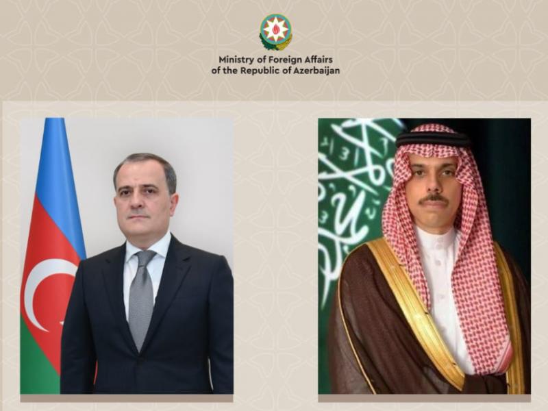Foreign Ministers of Azerbaijan and Saudi Arabia discuss situation in the Middle East