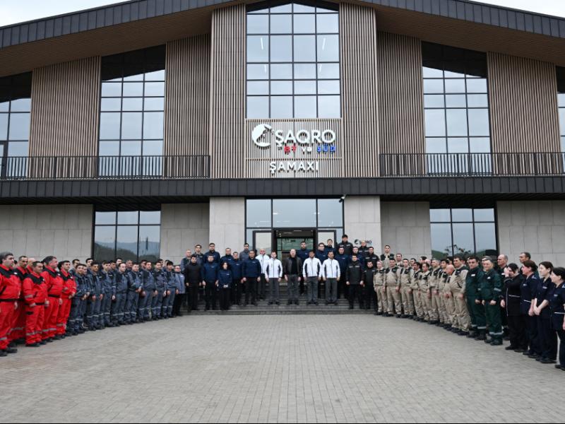 President Ilham Aliyev attended opening of “Shirvan Agro” livestock complex in Shamakhi