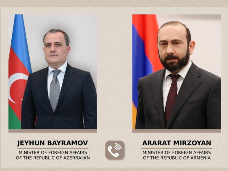 Foreign Ministers of Azerbaijan and Armenia hold telephone conversation