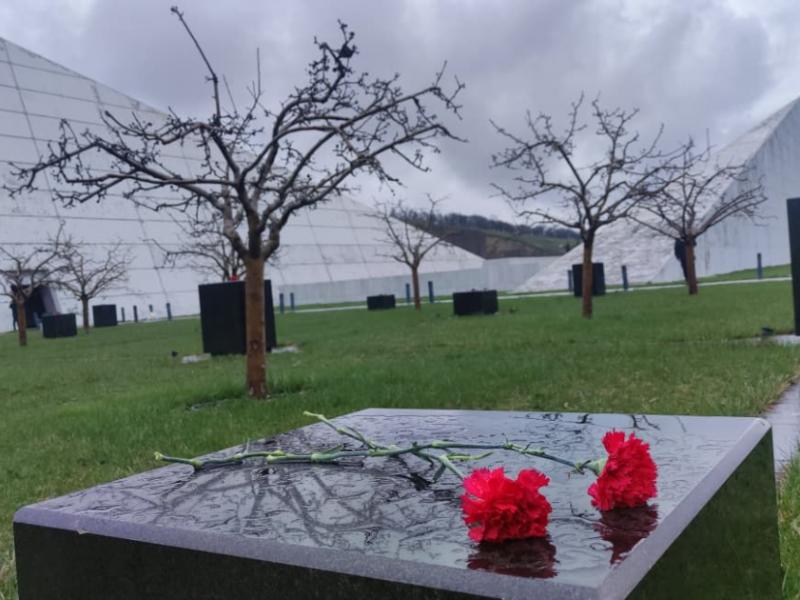 Quba Soyqırımı Memorial Kompleksi ziyarət olunur
