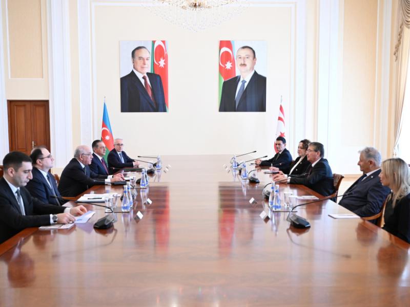 Azerbaijani PM meets with Turkish Cypriot counterpart