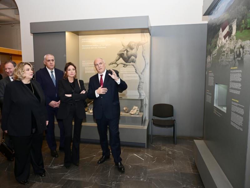 First Lady of Azerbaijan Mehriban Aliyeva visited Georgian National Museum in Tbilisi