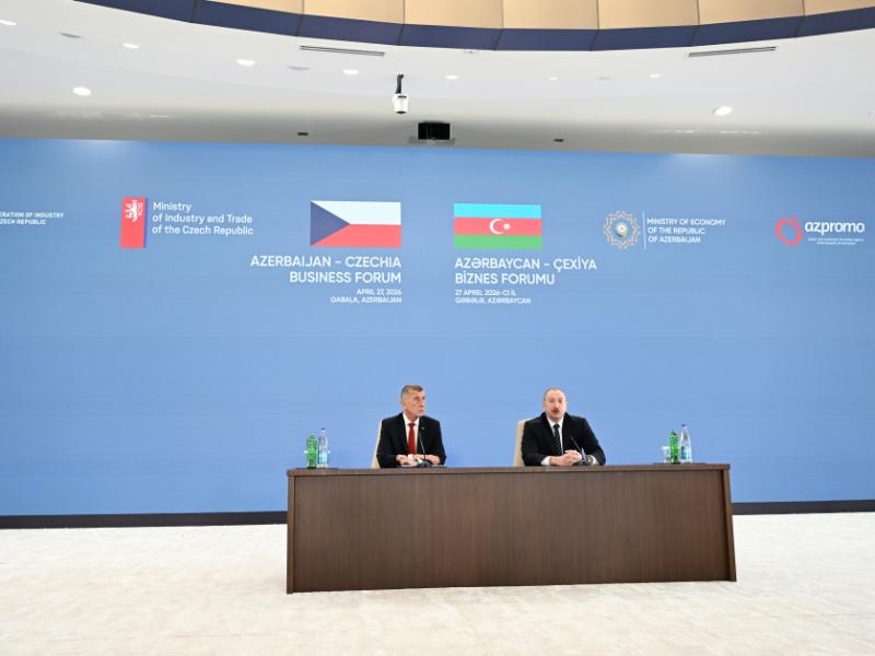 Azerbaijan-Czechia business forum held in Gabala