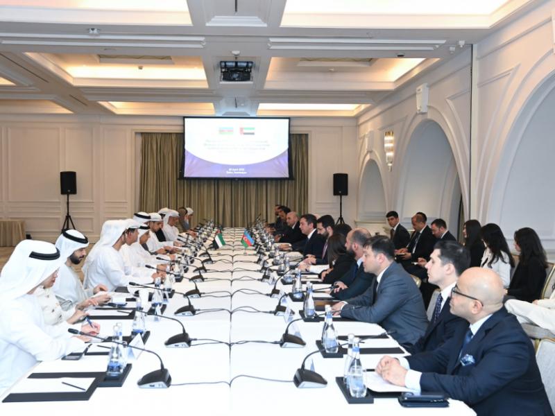 Azərbaycan və BƏƏ arasında Strateji Tərəfdaşlıq üzrə Əməkdaşlıq Komitəsinin ikinci iclası Bakıda baş tutub