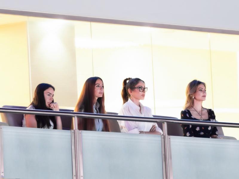 First Vice-President Mehriban Aliyeva watched European Cup in Rhythmic Gymnastics
