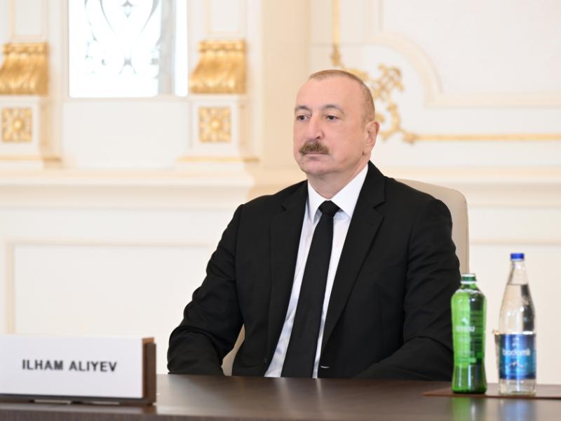 President Ilham Aliyev addressed 8th European Political Community Summit via video link