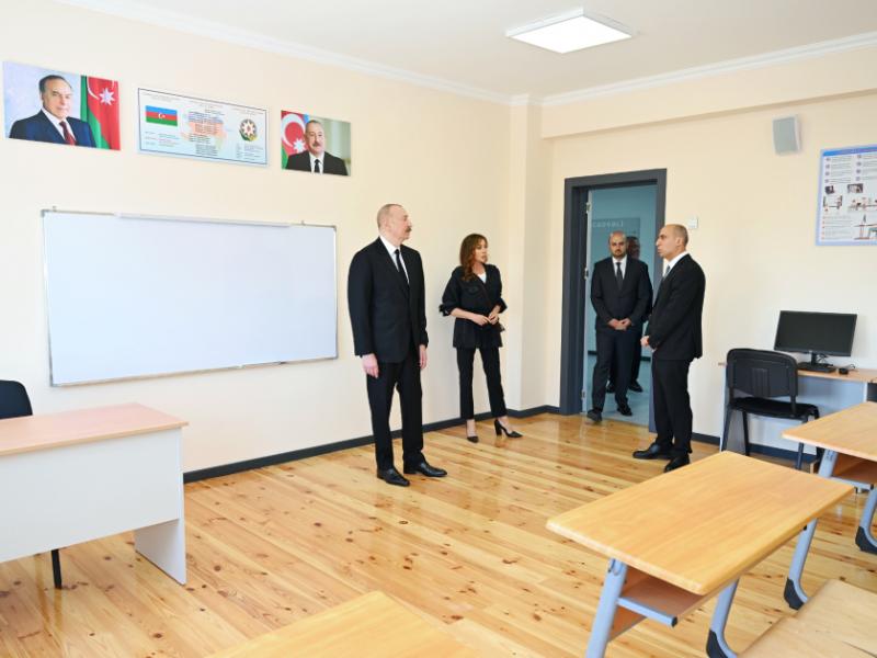 Prezident İlham Əliyev Cəbrayıl rayonunun Şükürbəyli kəndinin açılışında iştirak edib