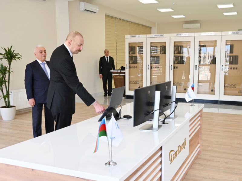 Cəbrayıl rayonunun Soltanlı kəndində “Şəfəq” yarımstansiyasının açılışı olub