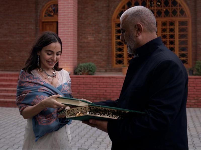 Leyla Əliyeva Masallıda Cümə məscidini ziyarət edib