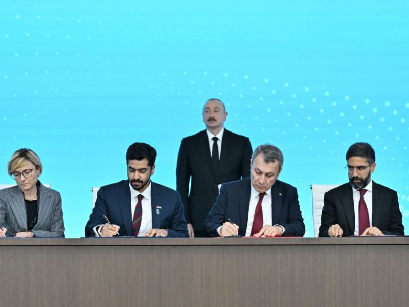 Contracts worth nearly 8 billion dollars signed as part of Baku Energy Week