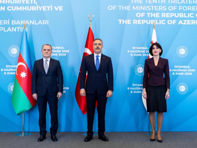 Azerbaijani, Turkish and Georgian foreign ministers meet in Istanbul