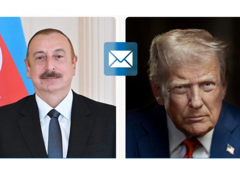 Президент Ильхам Алиев поздравил Президента США Дональда Трампа с 80-летним юбилеем