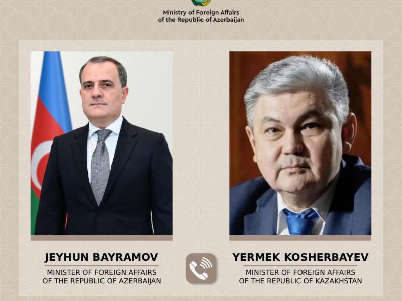 Azerbaijani, Kazakh FMs explore prospects for cooperation