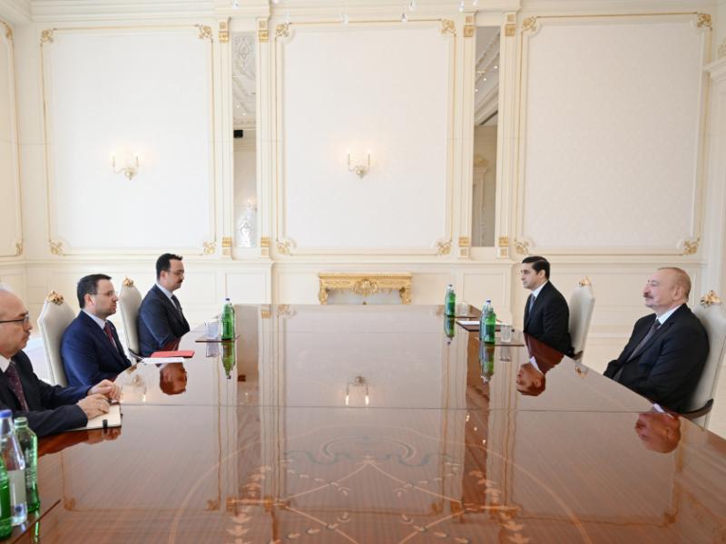 President Ilham Aliyev received Türkiye's Minister of Justice