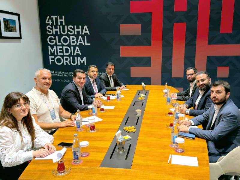 Assistant to President of Azerbaijan meets with Syrian Minister of Information in Shusha