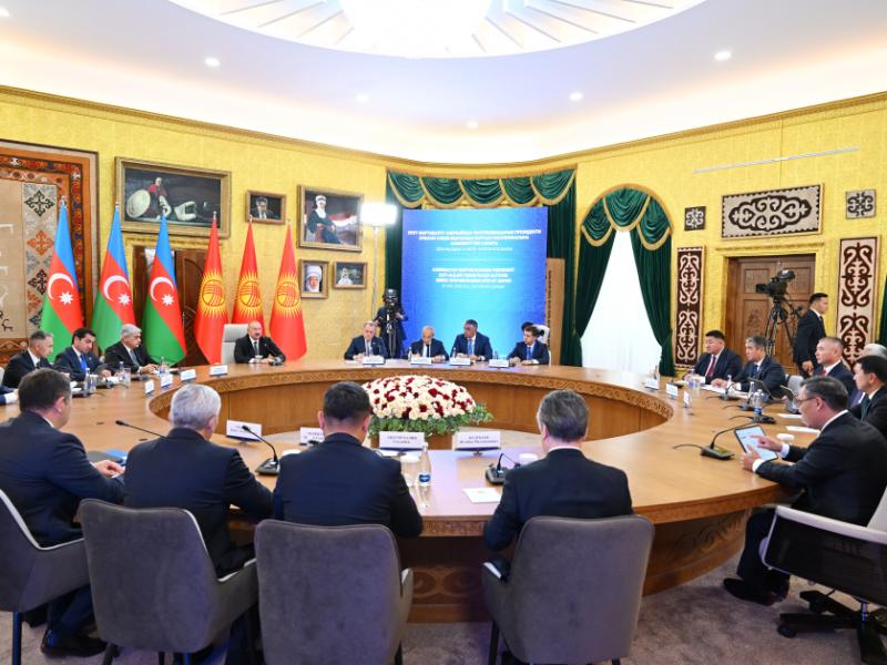 3rd meeting of Interstate Council of Azerbaijan and Kyrgyzstan held in Cholpon-Ata